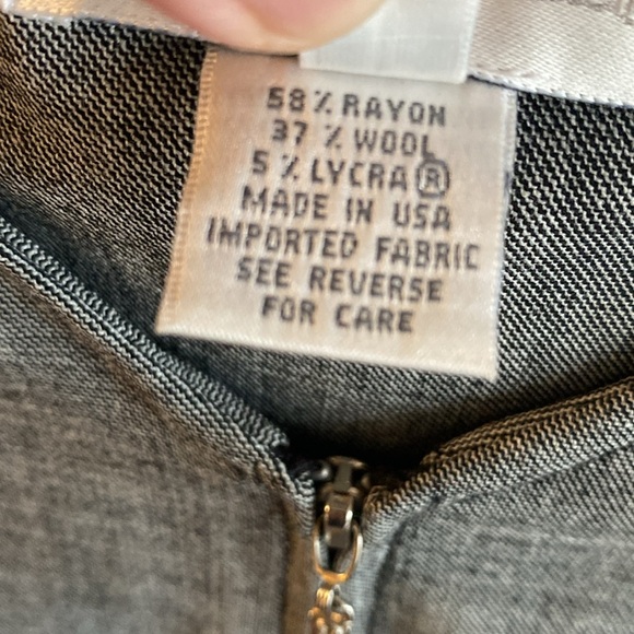 OSCAR de la RENTA zipper front blazer - Picture 6 of 12